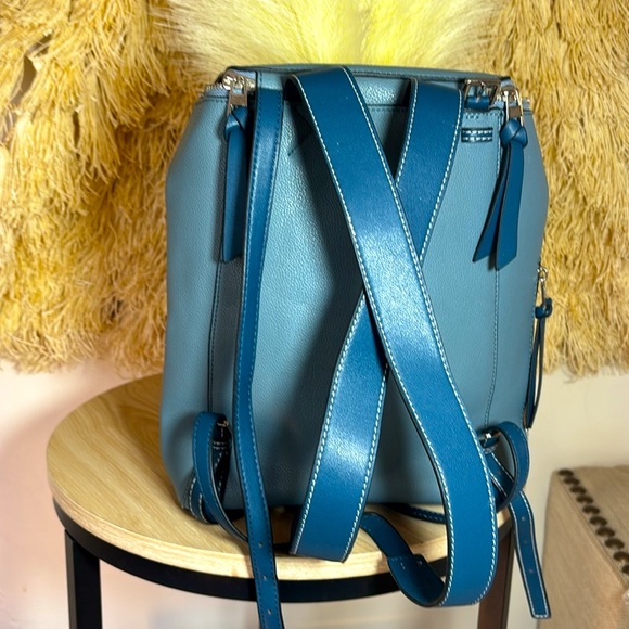 Loewe💎RARE Dumbo Disney Capsule Collection Leather Goya Backpack💎Blue✨LIKE NEW - Picture 14 of 16